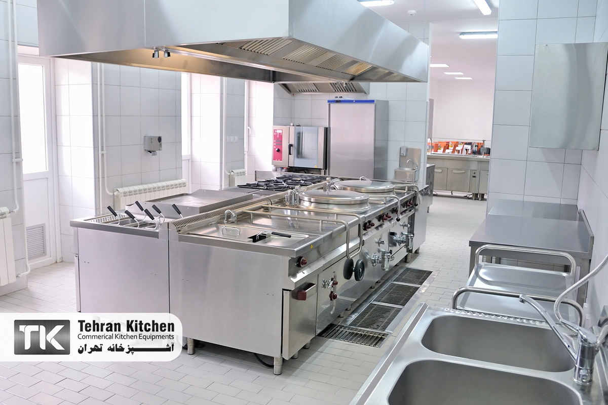 اصول طراحی آشپزخانه صنعتی