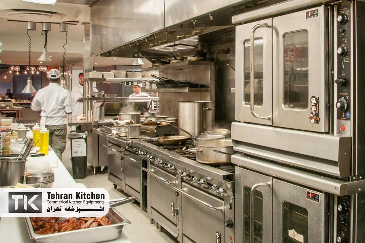 لیست تجهیزات آشپزخانه صنعتی